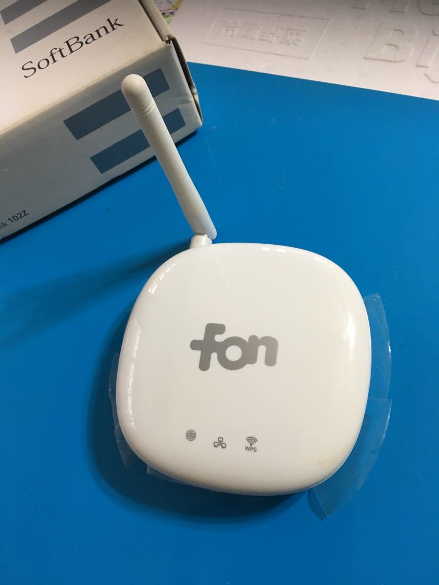 fonルーター SoftBank 無線LANルーター…コード。アダプターがありません、商品は使用していないので、