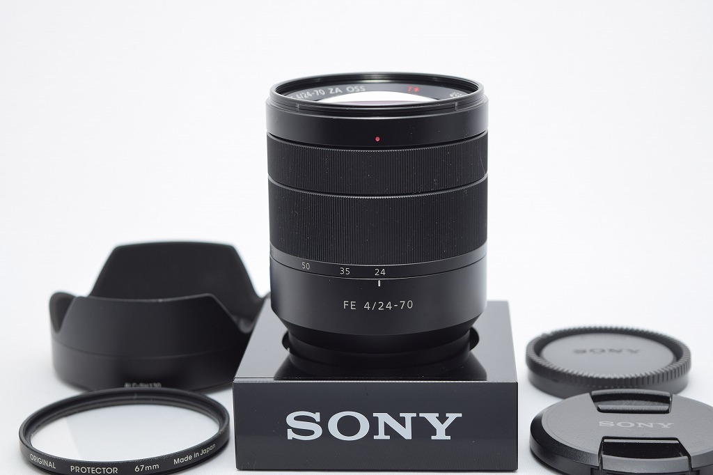 良品☆SONY ソニー Vario-Tessar T* FE 24-70mm F4 ZA OSS SEL2470Z