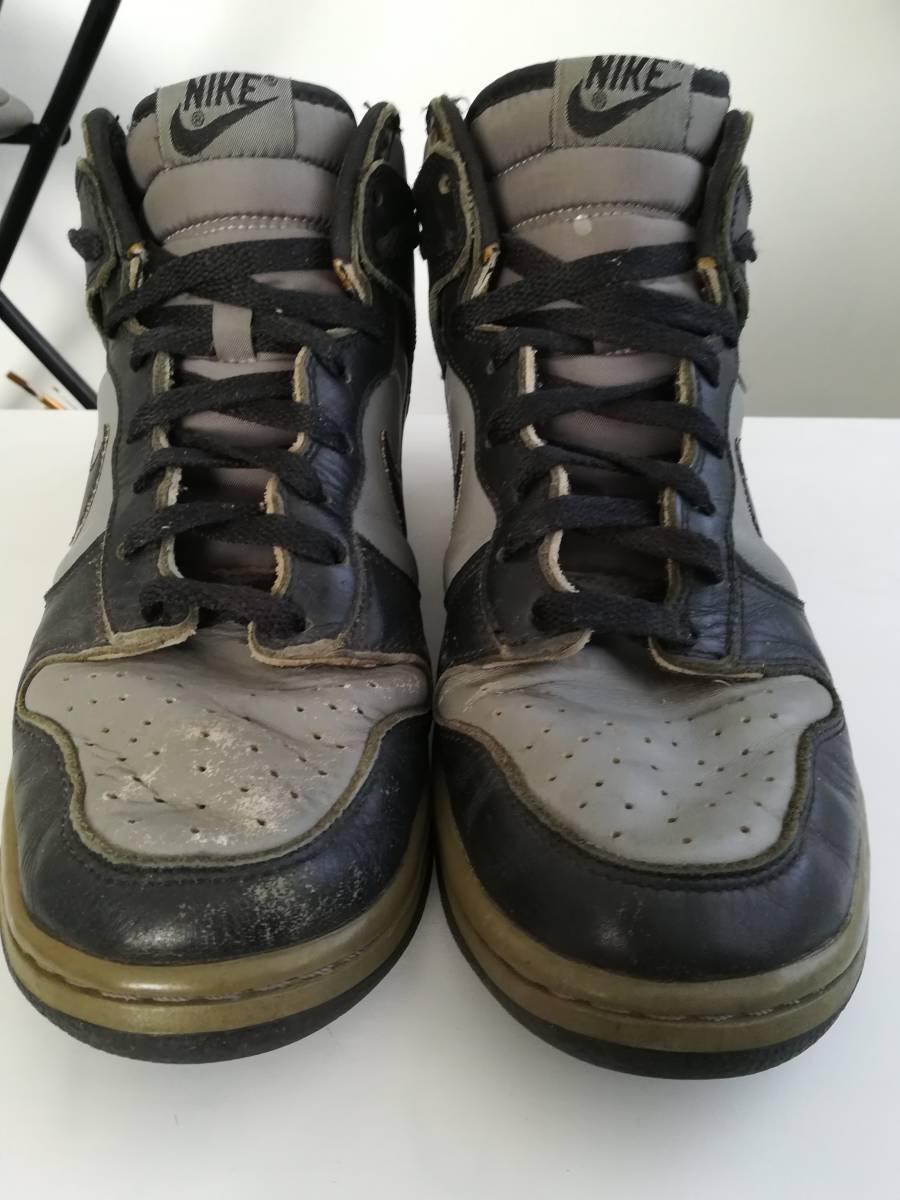 NIKEナイキ1999年初期復刻DUNK HIダンクハイ黒灰シャドウブラック