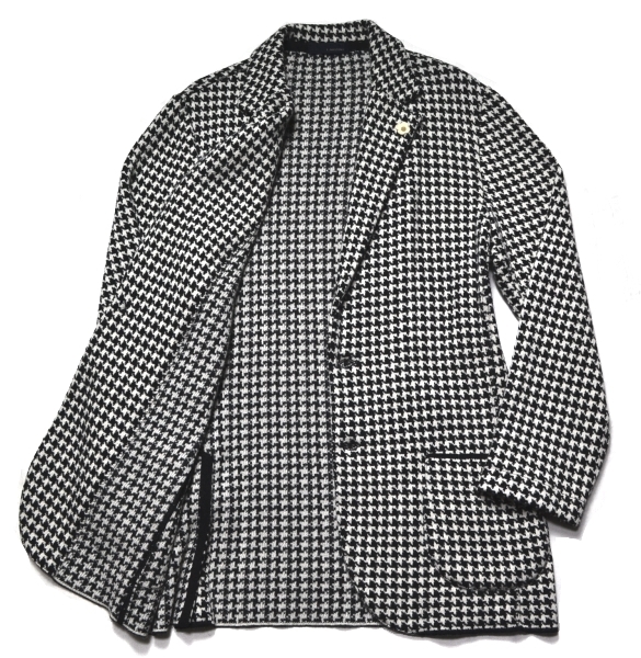未使用品】アルパカ40% ブートニエール付き LARDINI ラルディーニ