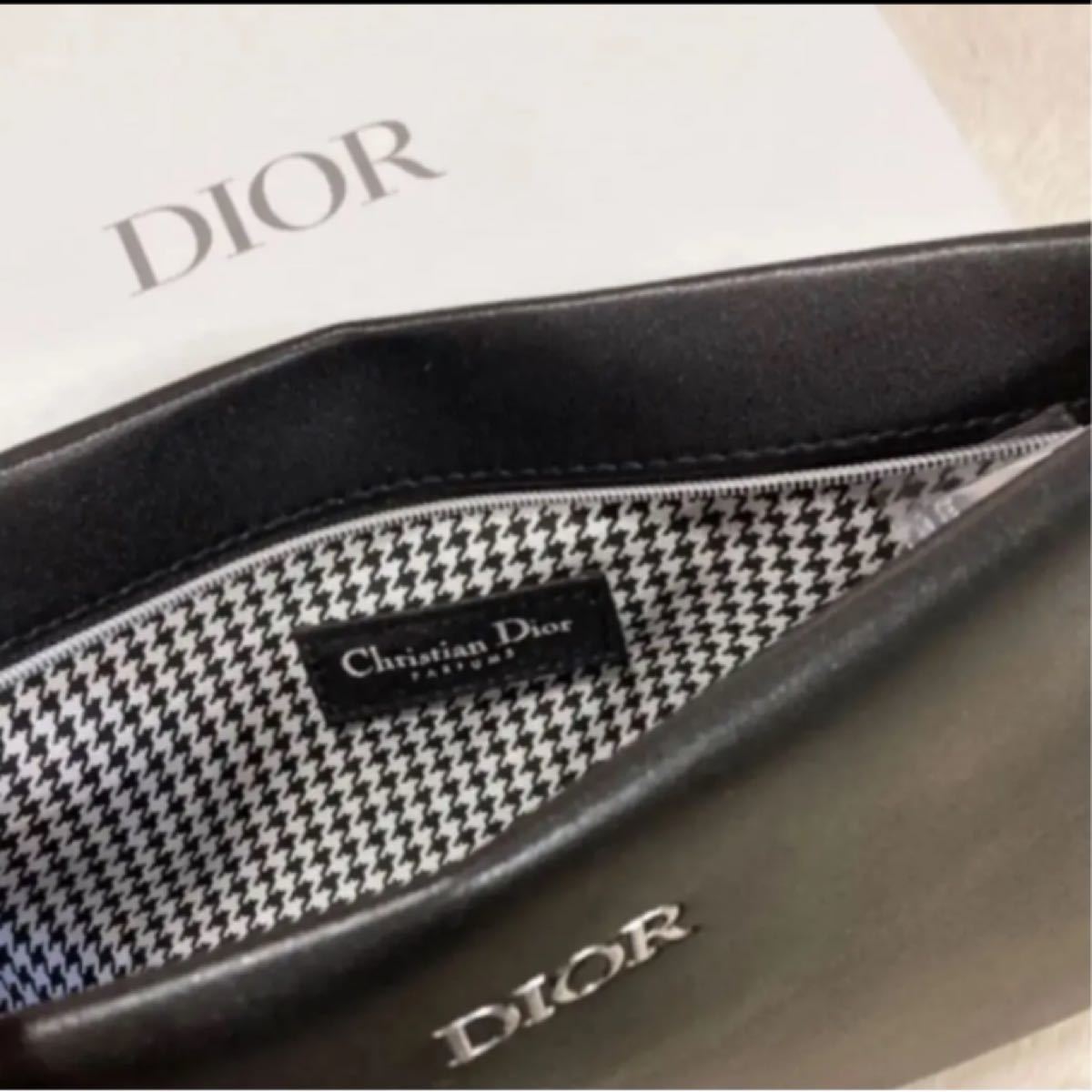 62%以上節約 デッドストック Christian Dior 3連 レザーポーチ mark