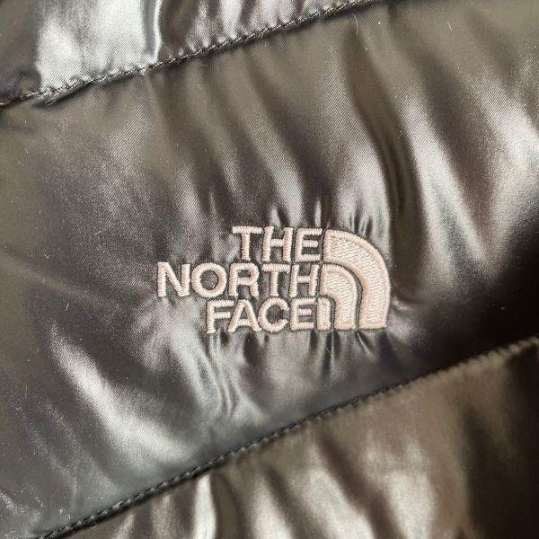 K718 ガールズ140 黒 550FP ダウンジャケット THE NORTH FACE_画像4