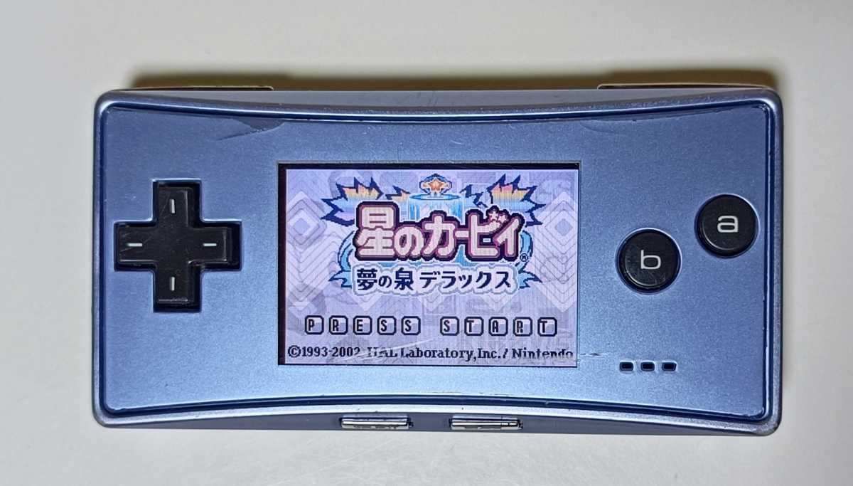 ゲームボーイミクロ ブルー ジャンク GAMEBOY micro Nintendo 任天堂 OXY-001 BLUE