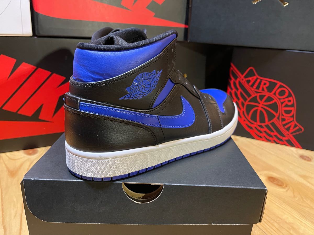 NIKE AIR JORDAN 1 MID HYPER ROYAL 29cm ナイキ エアジョーダン1