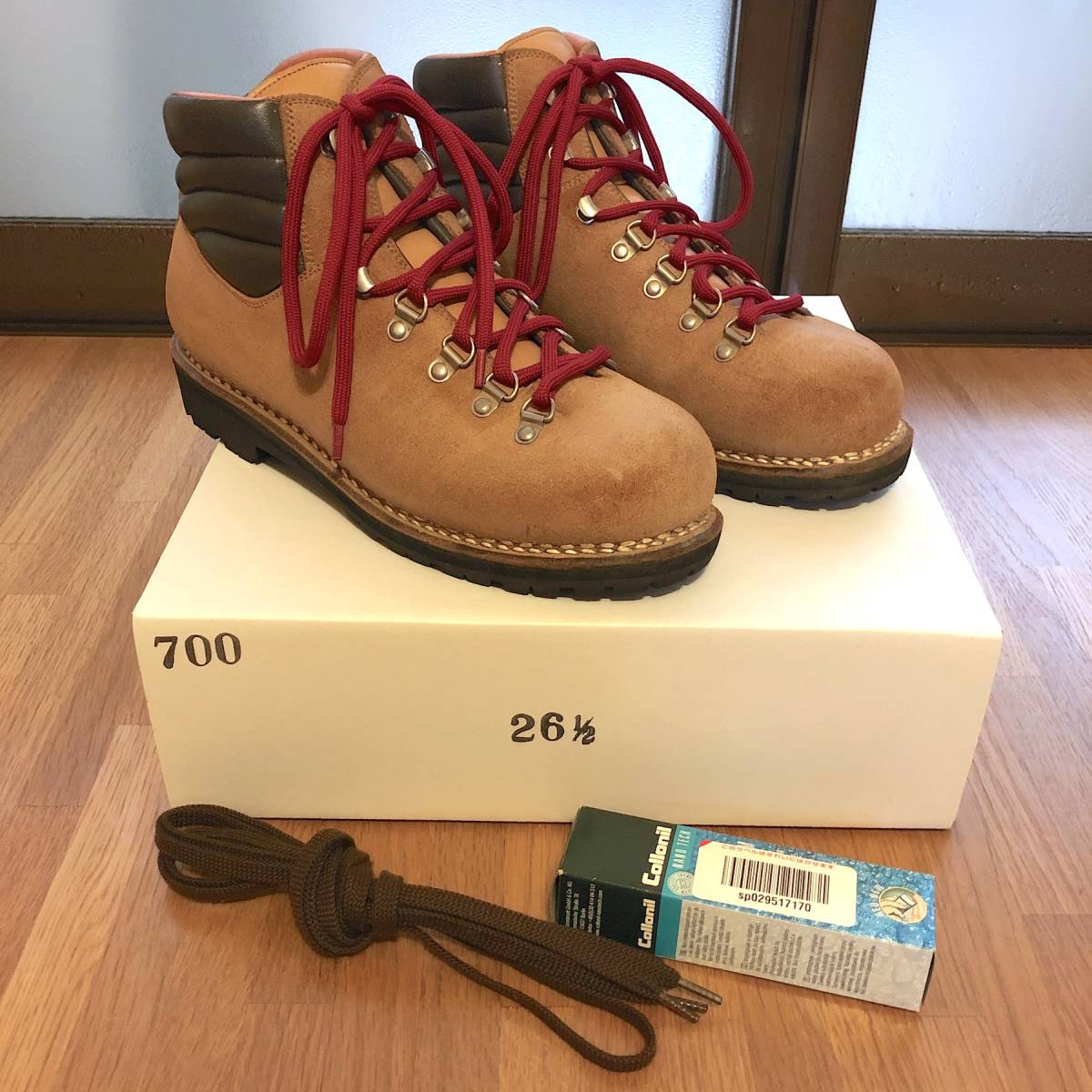 中山製靴 26.5cm レザー製 登山靴 トレッキングブーツ ゴロー 安藤製靴 など好きな方に