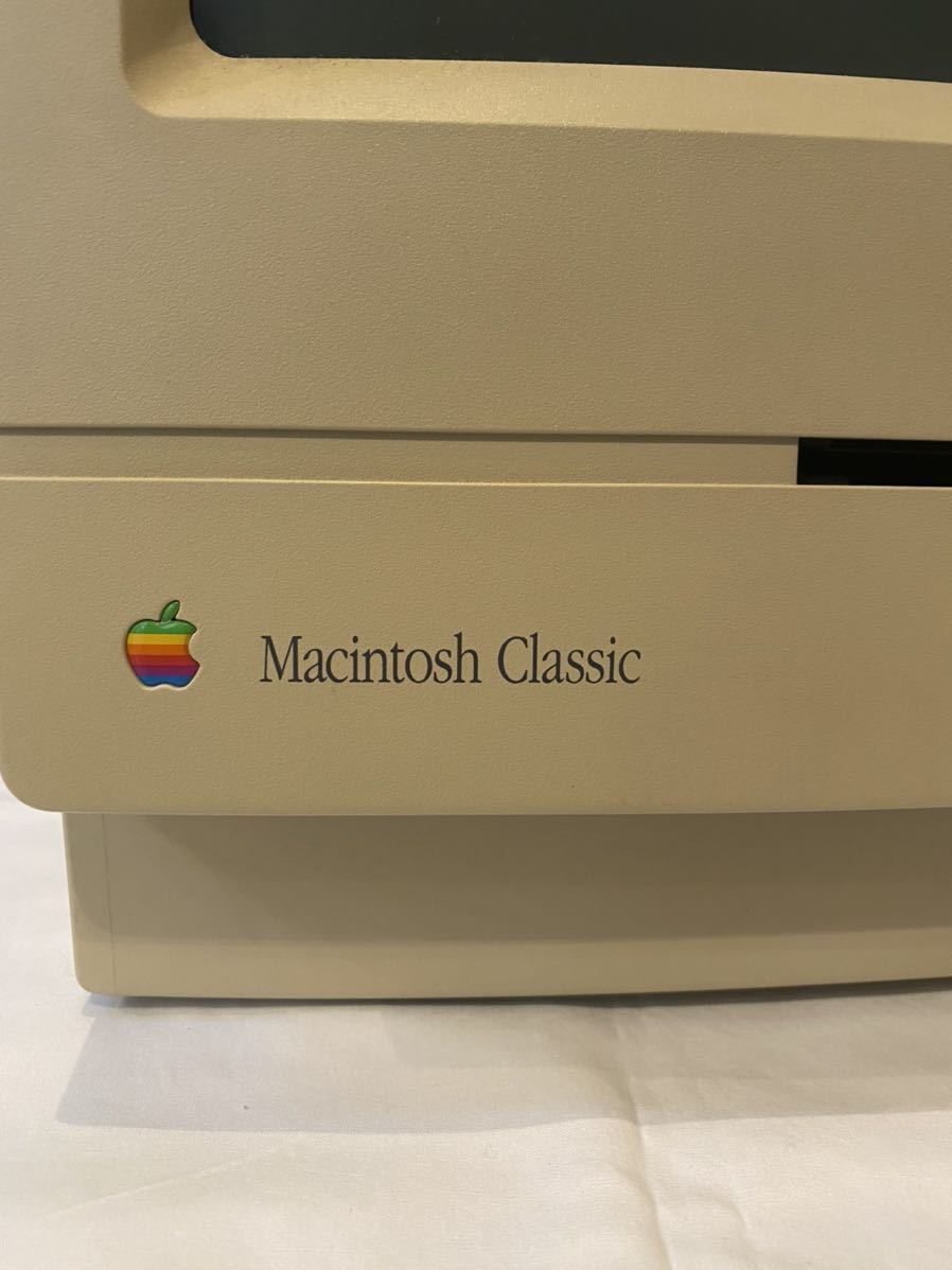 ジャンク　マッキントッシュクラシックMacintosh CLASSIC Apple M0420本体　通電確認済み_画像3