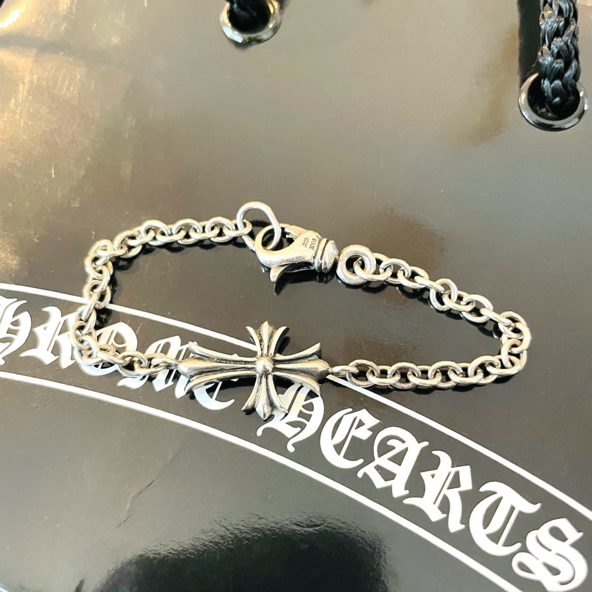 クロムハーツ CHROME HEARTS タイニーCHクロスチェーン シルバー