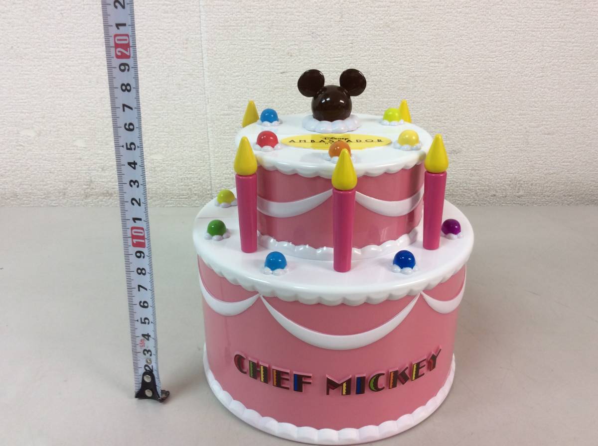 ディズニー Chef Mickey シェフミッキー ケーキ Disney フィギュア ケーキ型 フォトフレーム 希少 レア ミッキー ミニー コレクション Ebuyjp