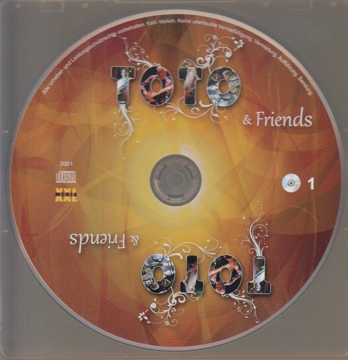 輸 Toto Toto & Friends 2CD◆規格番号■3001◆送料無料■即決●交渉有_画像3