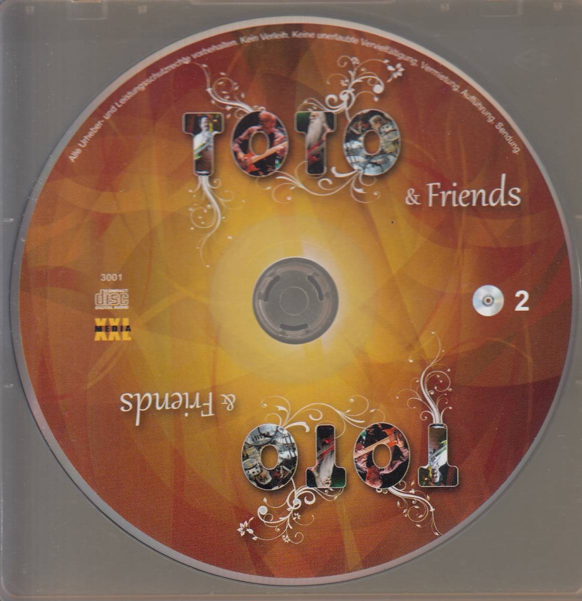 輸 Toto Toto & Friends 2CD◆規格番号■3001◆送料無料■即決●交渉有_画像4