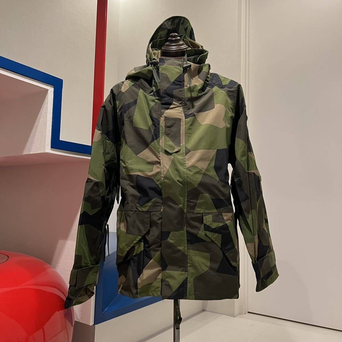 S スウェーデン軍 M90 ECWCS ユーロ ミリタリーパーカー ゴアテックス