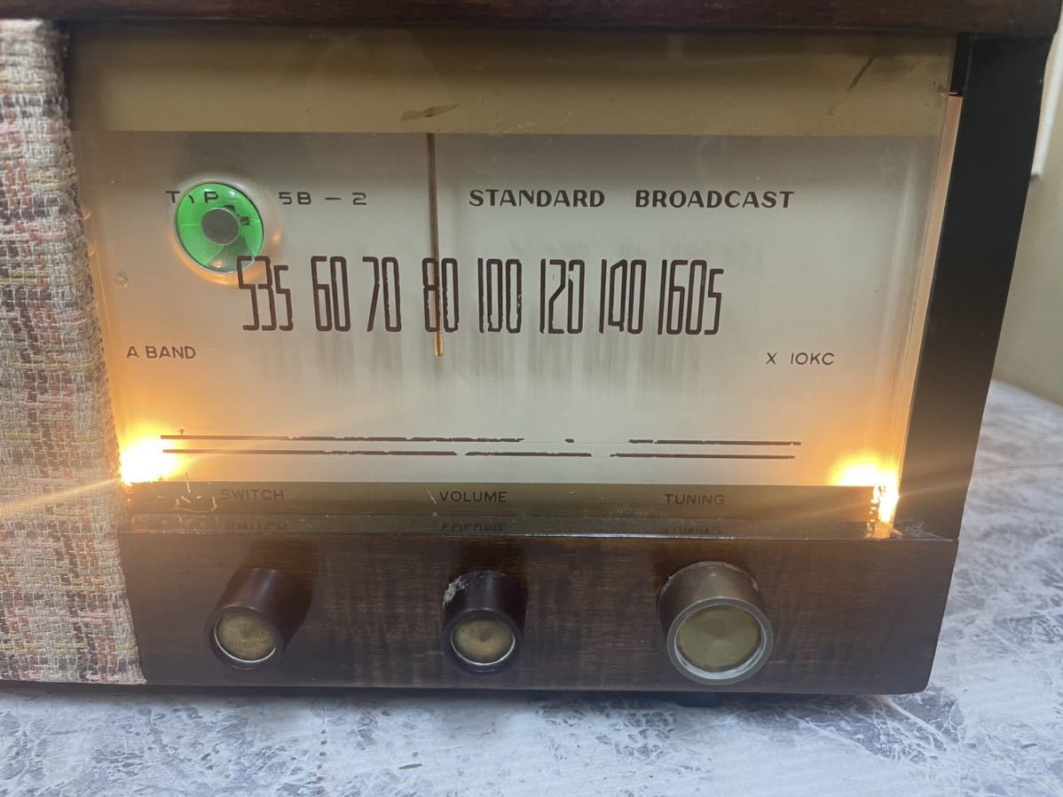 TRADE MARK Sanyo вакуумная трубка радио SPD-65 retro 