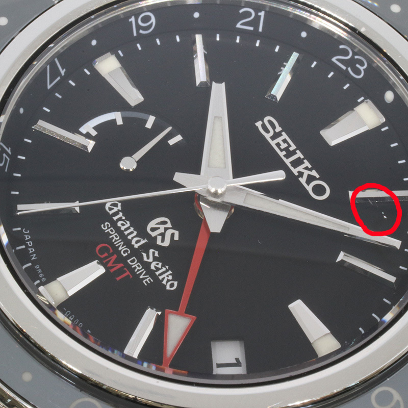 Grand Seiko グランドセイコー SBGE001 スプリングドライブ GMT 9R66-0AA0 （質屋 藤千商店）_画像5