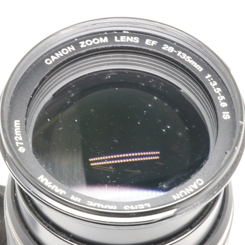 ジャンク品！ キャノン EOS55 フィルム カメラ EF 28-135mm F3.5-5.6 IS USM レンズ （質屋 藤千商店）_画像9
