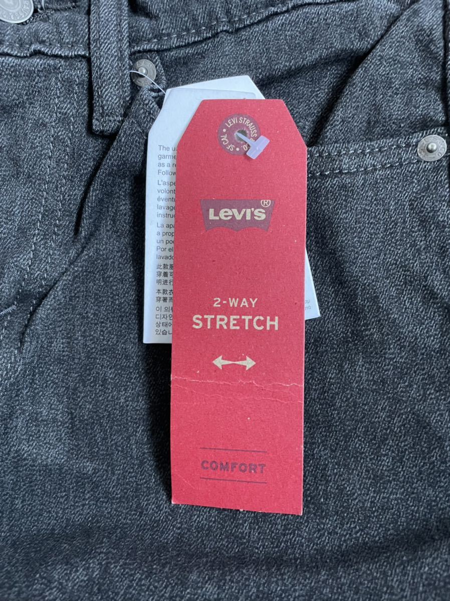 Levi's ブラック デニム パンツ 新品未使用品 紙タグ付き リーバイス ストレッチ素材入り アメカジ オールド ビンテージ OLD Vintage_画像7