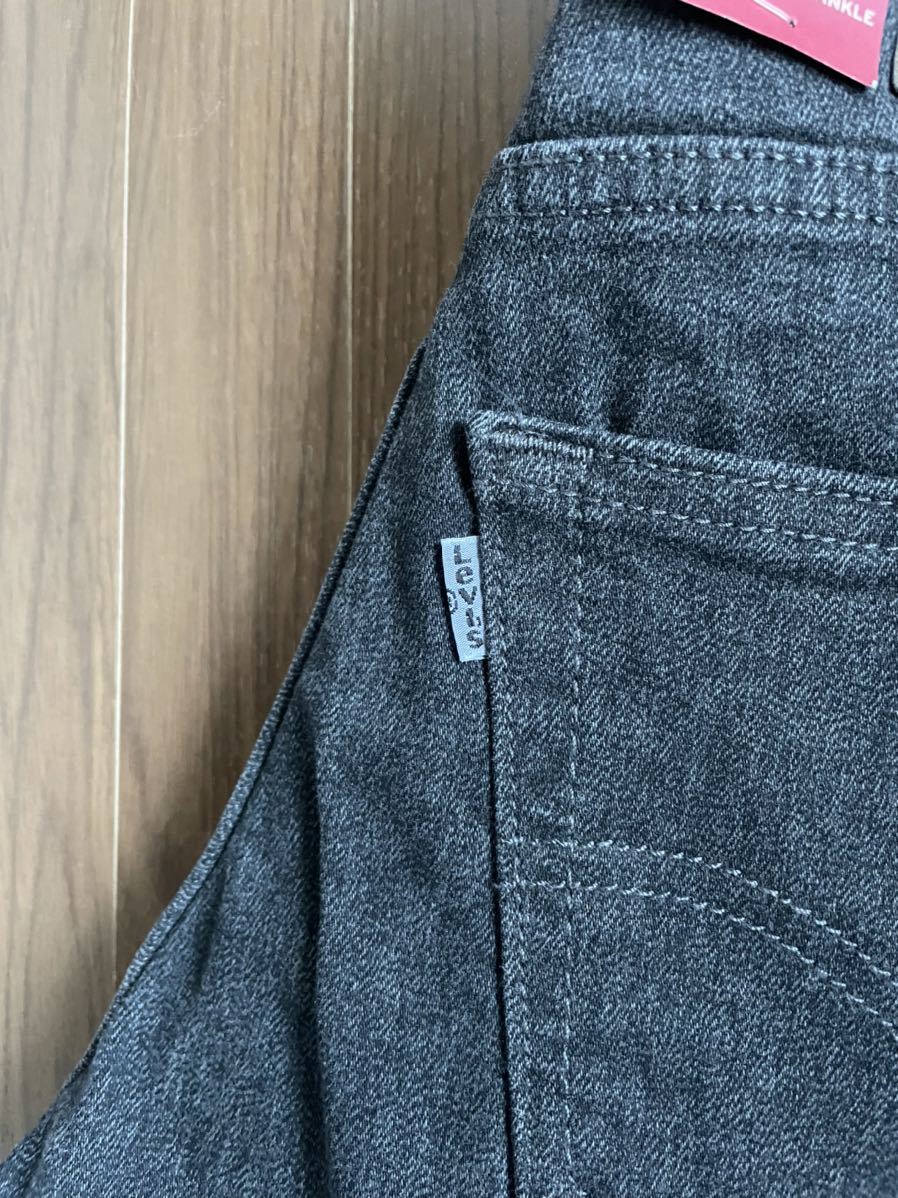 Levi's ブラック デニム パンツ 新品未使用品 紙タグ付き リーバイス ストレッチ素材入り アメカジ オールド ビンテージ OLD Vintage_画像5