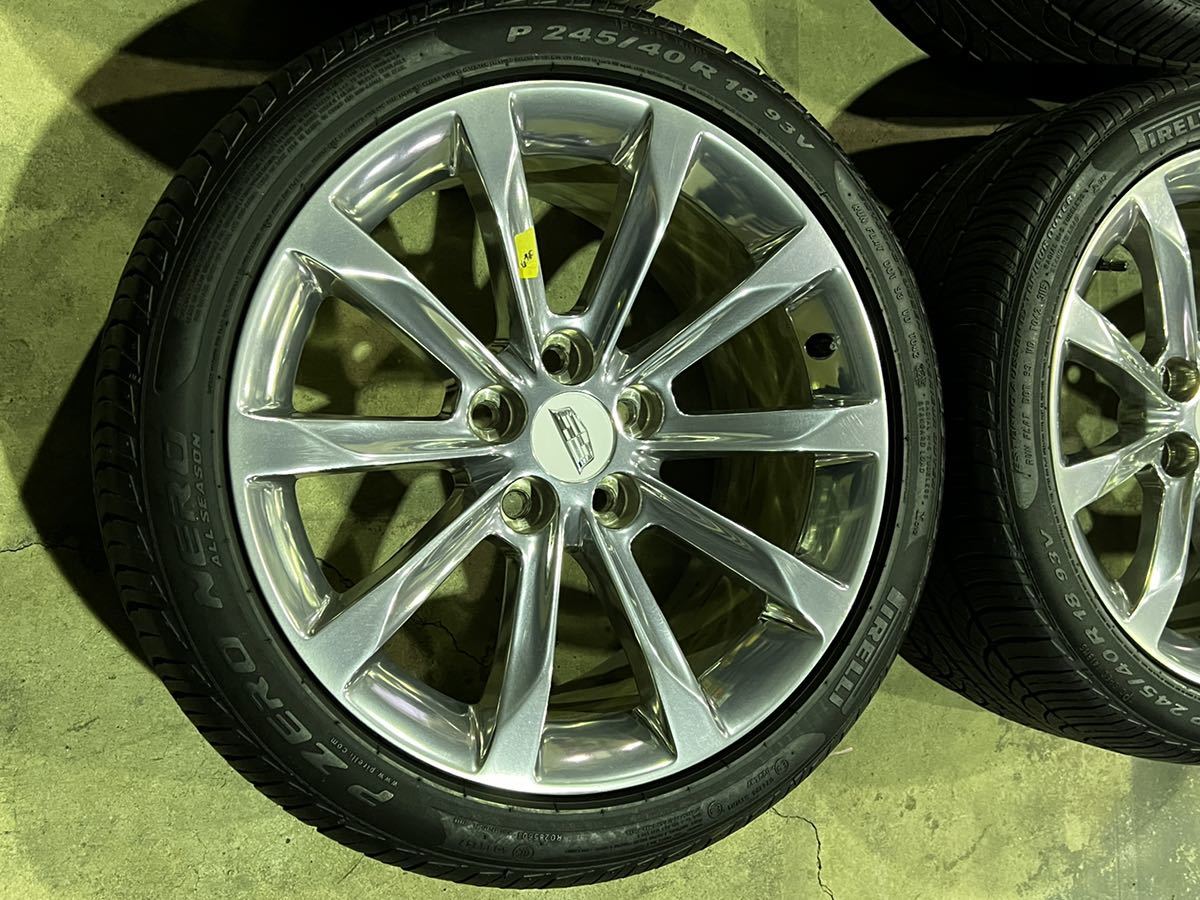 国内外の人気! キャデラック CTS 純正 アルミ ホイール 245/45R17