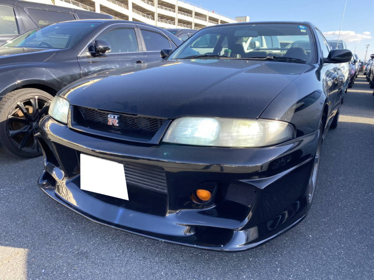 ◇ローン購入対応 ◇審査通過率No.1 日産 スカイラインGT-R R33 Vスペック H7年式 検R4.10 ETC★個人分割■自社分割■自社ローン R32 R34_画像1