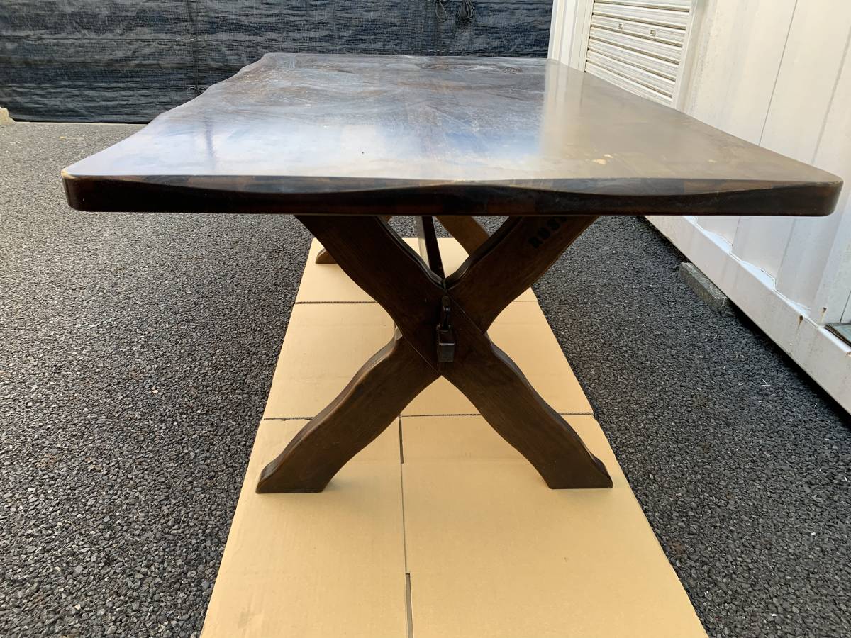 Karimoku カリモク  RUSTIC ルスティック ダイニングテーブル 165㎝ 無垢 集成材 楔留め カントリースタイル 