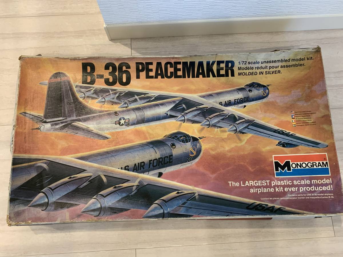Yahoo!オークション - プラモ40 MONOGRAM モノグラム B-36 Yahoo!オークション - プラモ40 MONOGRAM モノグラム B-36