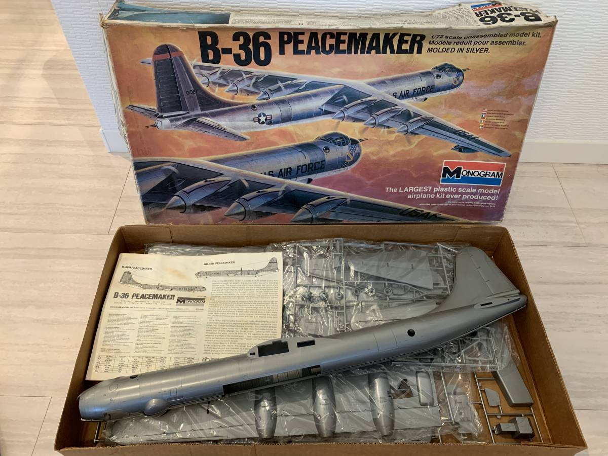 Yahoo!オークション - プラモ40 MONOGRAM モノグラム B-36 Yahoo!オークション - プラモ40 MONOGRAM モノグラム B-36