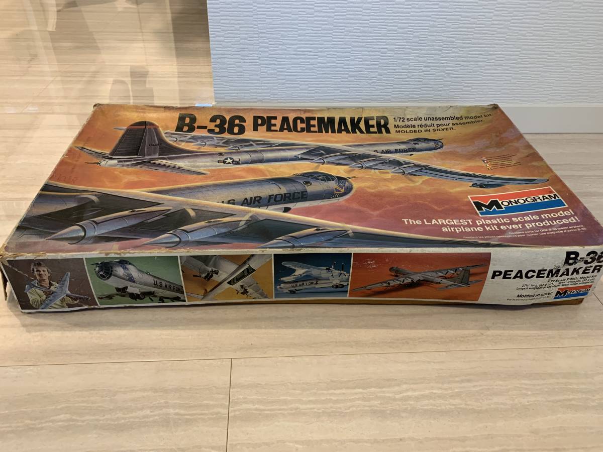 Yahoo!オークション - プラモ40 MONOGRAM モノグラム B-36 Yahoo!オークション - プラモ40 MONOGRAM モノグラム B-36