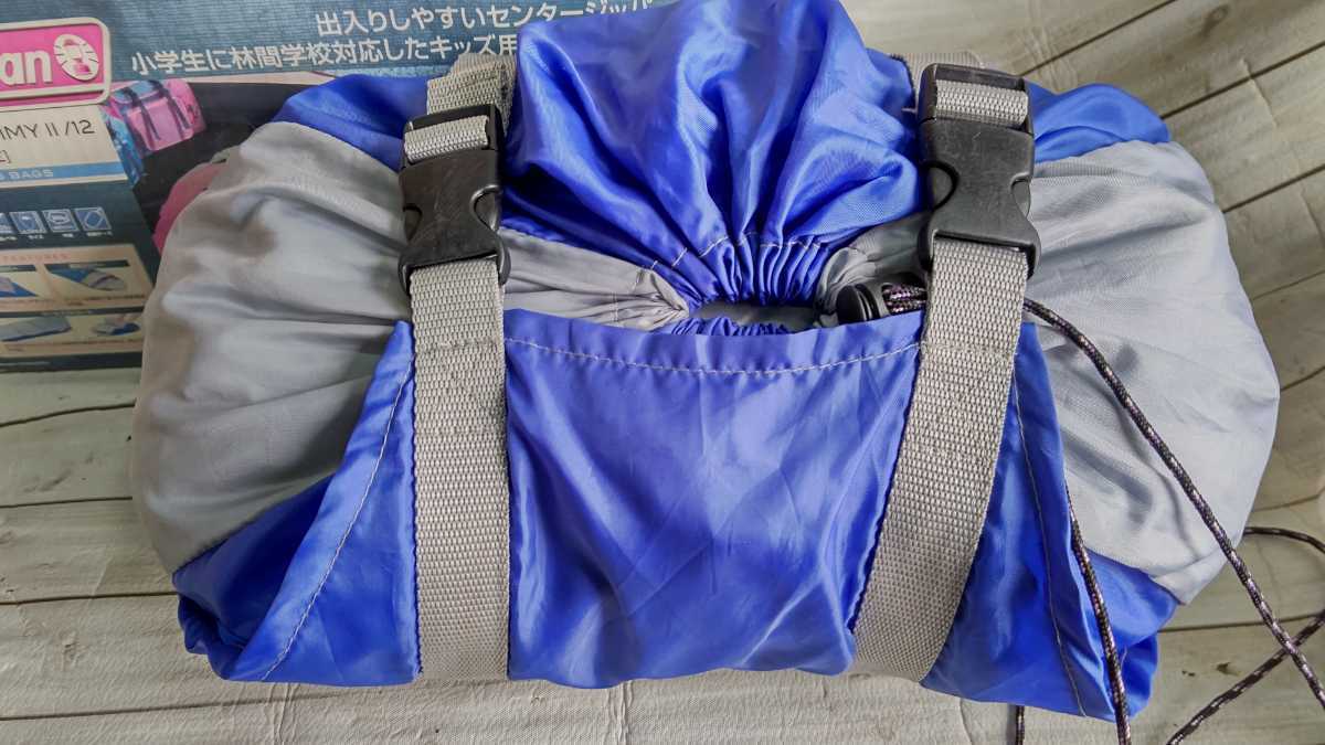 Coleman コールマン スクールマミーII　 170S0210J [ブルー] 寝袋 キャンプ用品 アウトドア 防寒 レジャー 寝具 テント_画像2