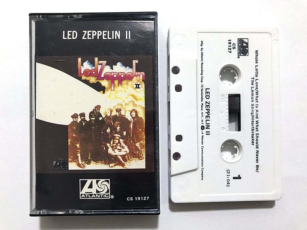 ■カセットテープ■レッド・ツェッペリン『Led Zeppelin II』2ndアルバム■洋楽カセット出品中 同梱8本まで送料198円_画像1