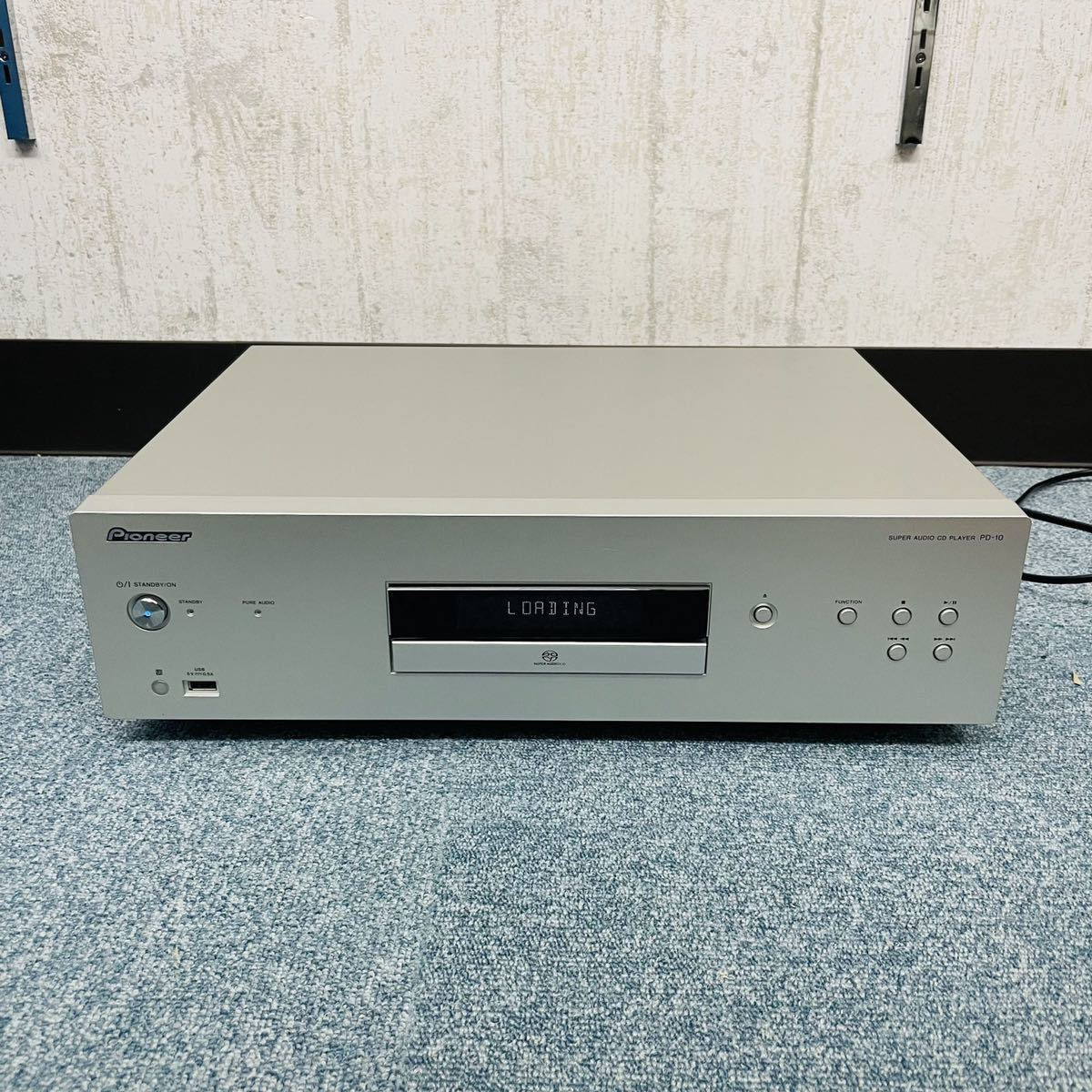 動作良好　Pioneer PD-10 CDプレーヤー　2012年製　　i7132 120サイズ発送