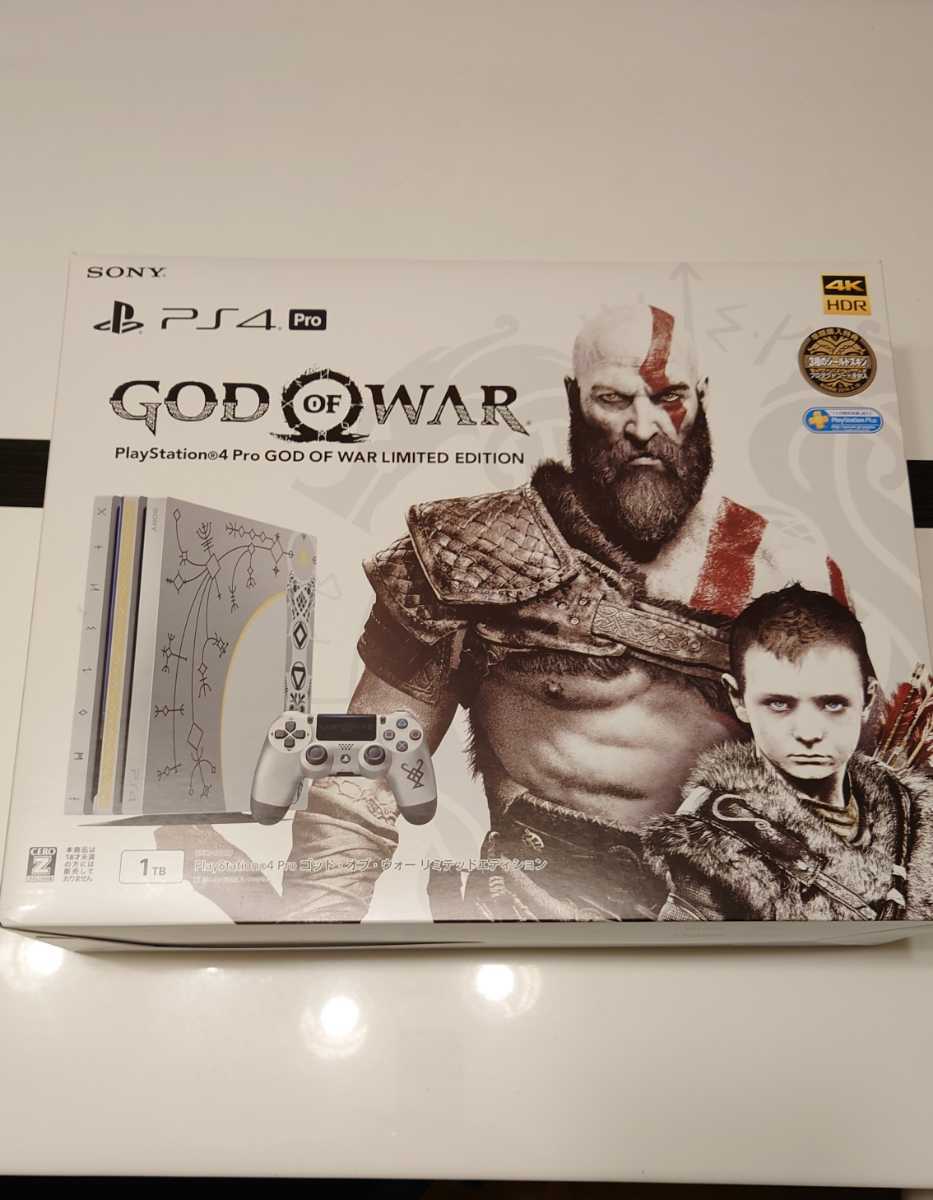 限定PS4 Pro本体 内蔵SSD 1TB換装済 PlayStation 4 Pro GOD OF WAR