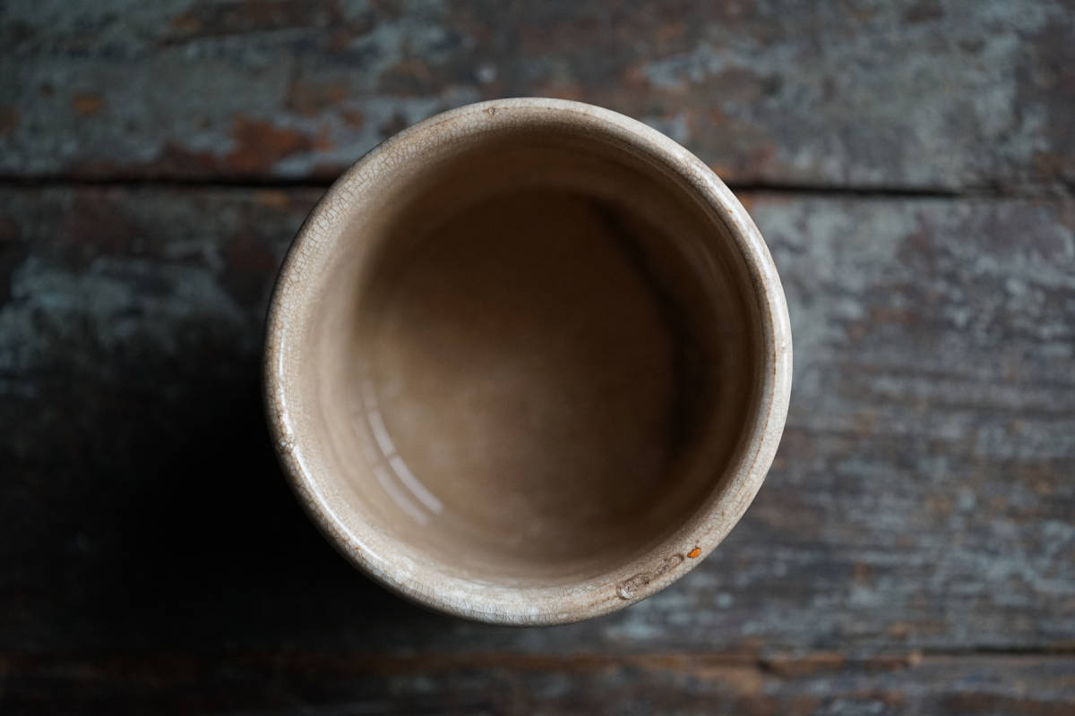 ファイアンスフィーヌ Faience Fine パテポット / 19世紀・フランス / 陶器 アンティーク 陶器 古道具