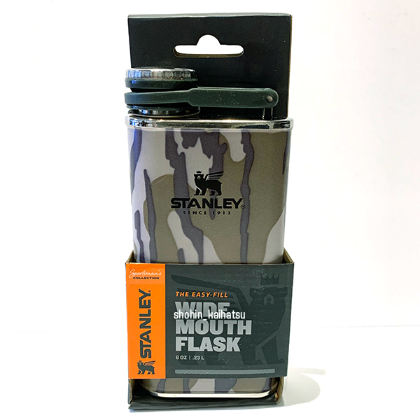 国内送料無料！スタンレー ワイドマウスフラスコ0.23LモッシーオークBottomLand★ステンレス製Stanley Wide Mouth Flask 8oz Mossy Oak