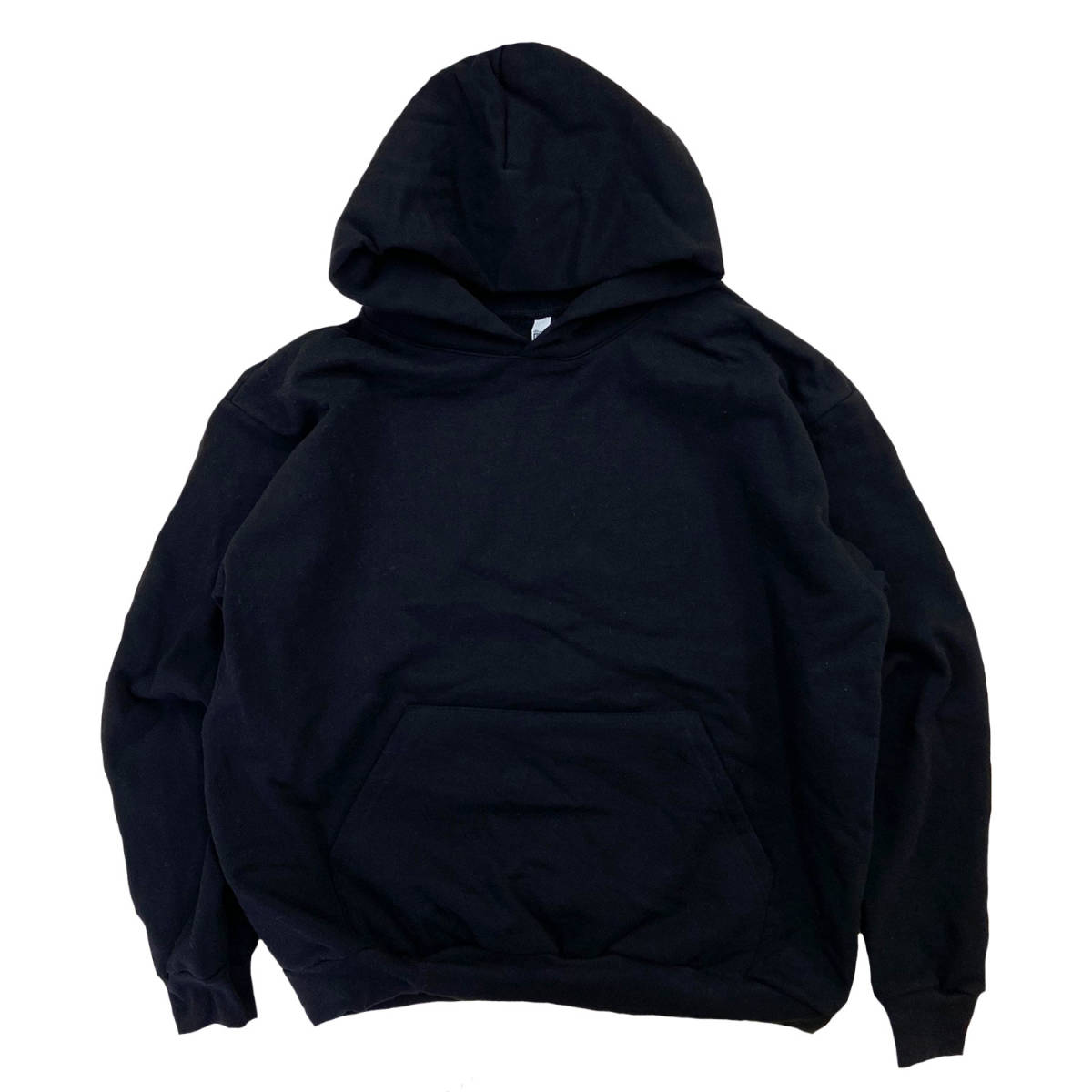 LOS ANGELES APPAREL　ロサンゼルスアパレル　スウェットパーカー ブラック　サイズXL　HEAVY FLEECE 14oz HOOD フーディ　MADE IN USA_画像1