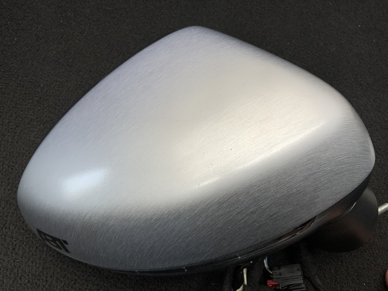 AU018 8X Audi A1 1.4TFSI right door mirror electric storage type * turn signal attaching * degree so-so [ animation equipped ]0