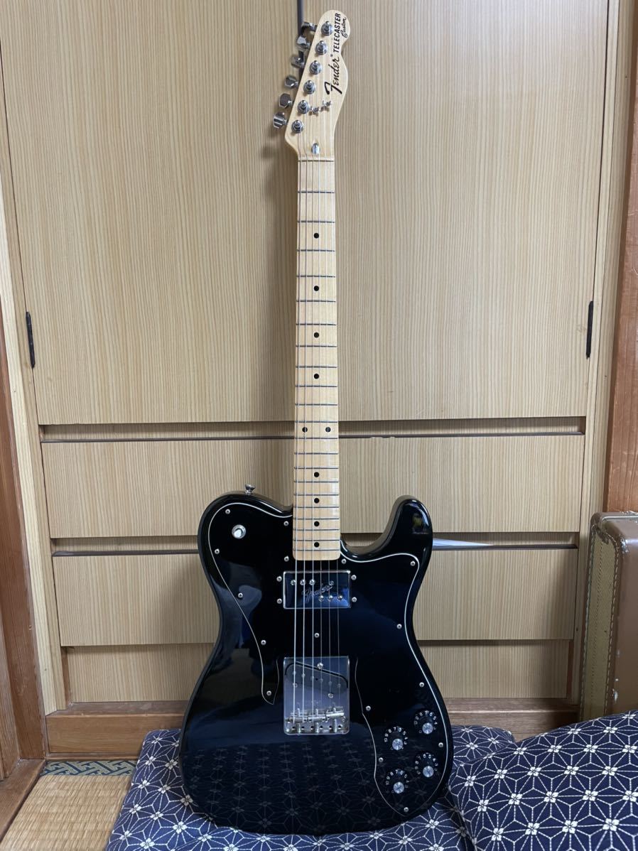 Fender Japan TC72 ブラック テレキャスターカスタム Telecaster Custom　中古_画像1