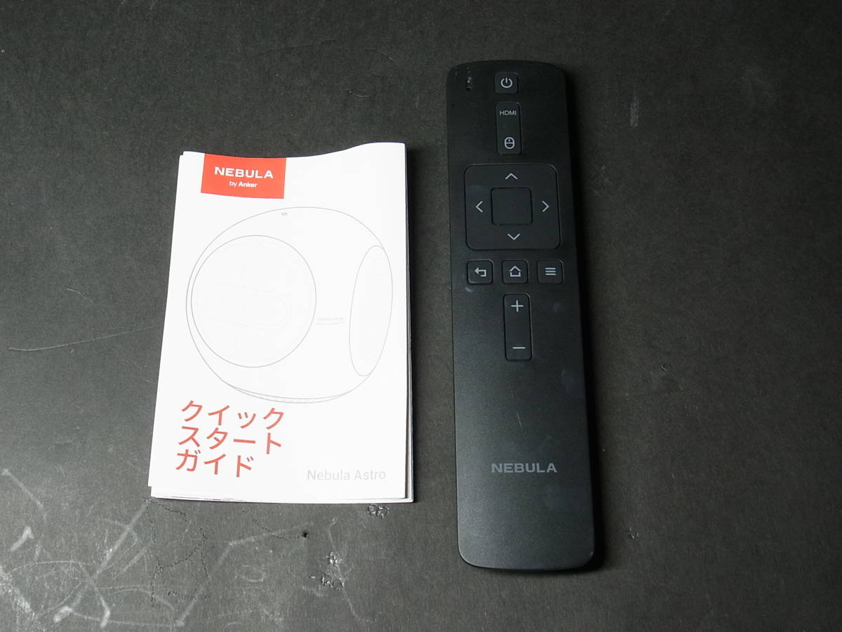 W55) 作動美品 Anker NEBULA ASTRO Pocket Cinema D2400