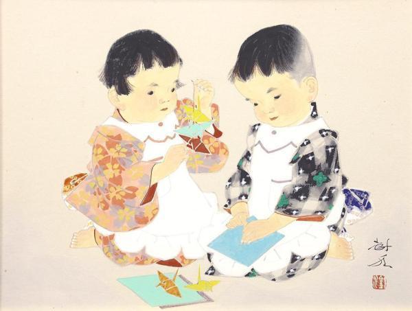 Yahoo!オークション - 【真作】【WISH】田中針水 日本画 6号 Yahoo!オークション - 【真作】【WISH】田中針水 日本画 6号