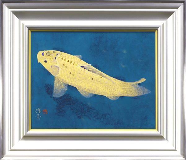 SALE／37%OFF】 利倉群青 絵 絵画/タペストリ - www.savifar.com