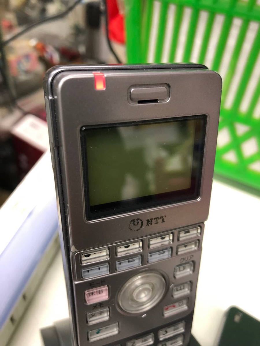 0GW7439 NTT цифровой беспроводной телефонный аппарат телефон EPNIP-PS()3 шт. комплект 0