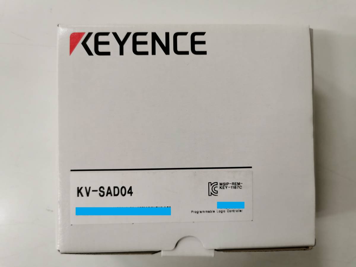 ○送料無料○新品未使用【 キーエンス KEYENCE KV-SAD04 】高速