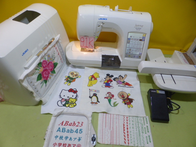 ○超美品○JUKI ジュレーブ HZL-010S 刺しゅう機付○④