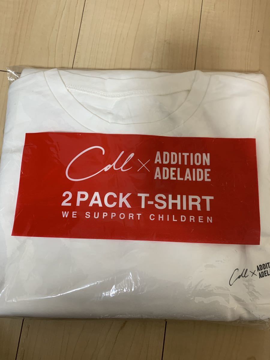 CDL ADELAIDE ADDITION 2pack Tシャツ Lサイズ　登坂広臣　クレルナ　グレー　ホワイト_画像2