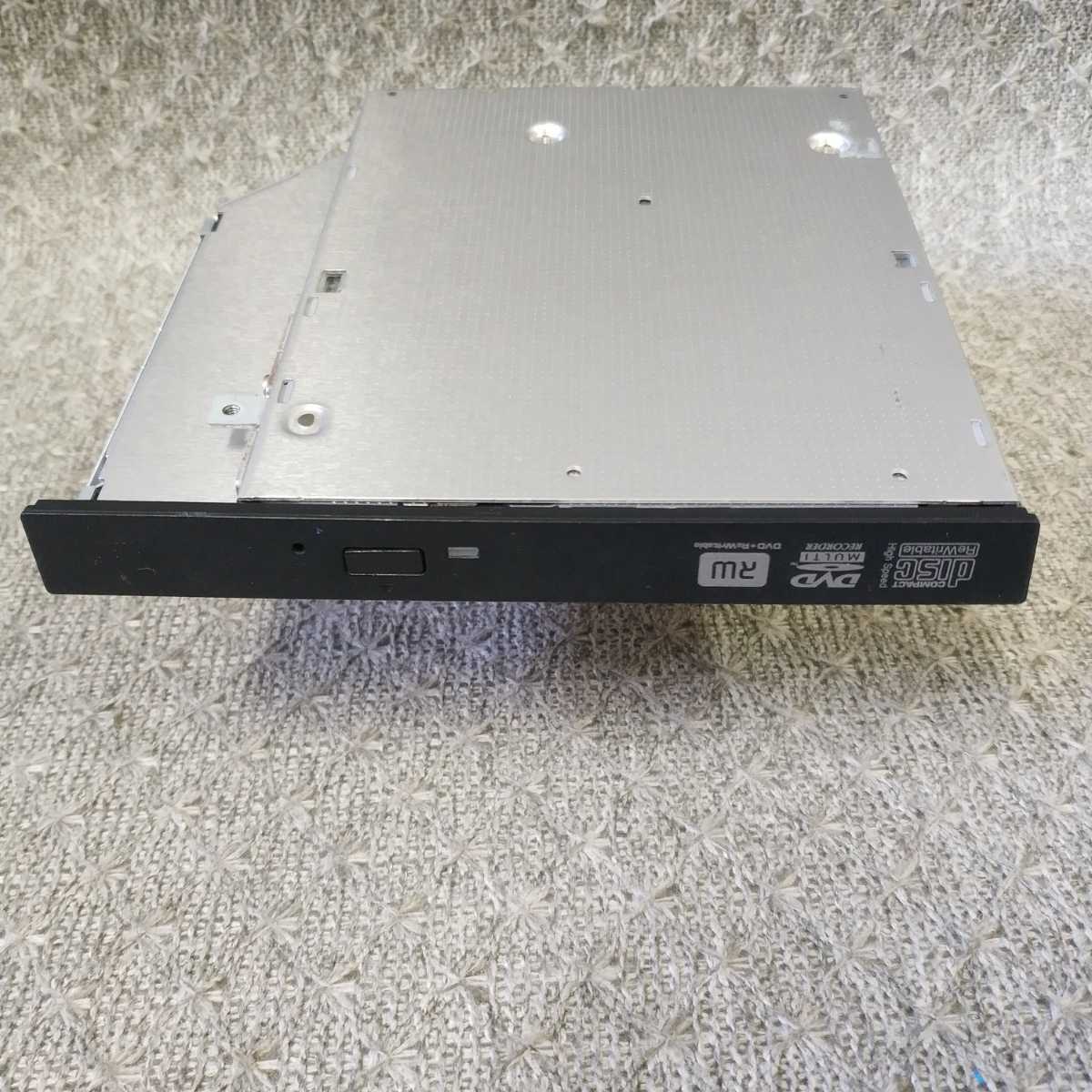 送料198円 ★ NEC Lavie LS150/B (ベゼル＋取付金)等用 DVDスーパーマルチドライブ★ Panasonic UJ890 12.7mm SATA ★ 動作確認済 D495_画像4