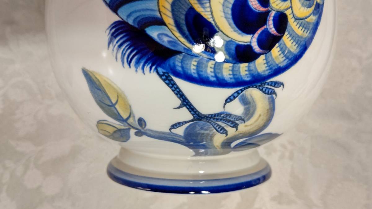 ヴィンテージ ロイヤルコペンハーゲン ブルーフェザン Blue Pheasant