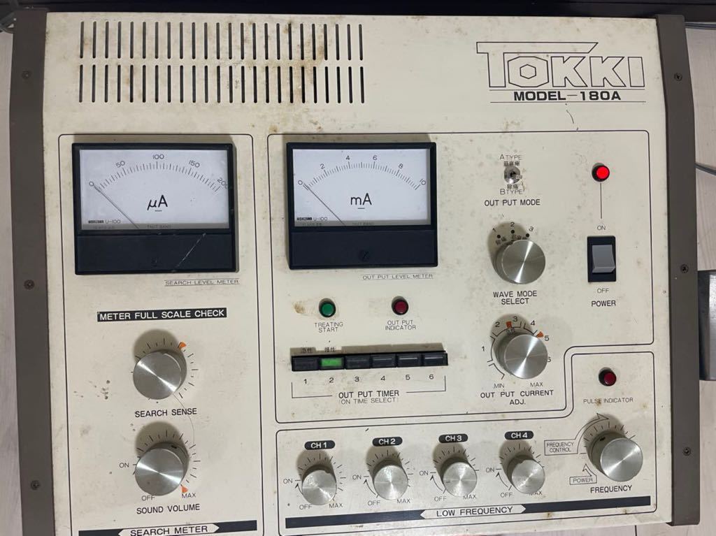 TOKKI 得気 Ⅱ型☆電気治療器　M-180A_画像2