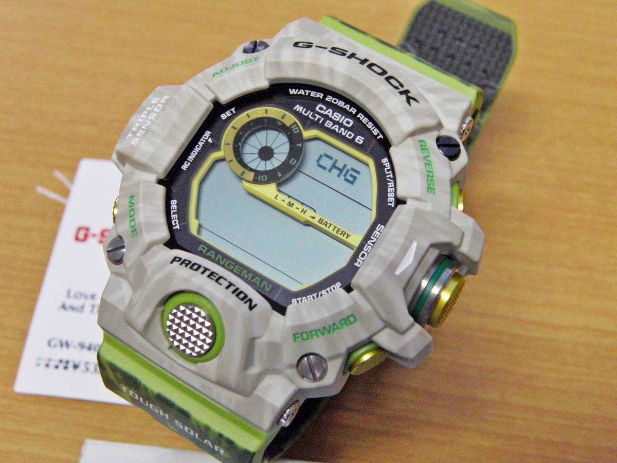 税込) G-SHOCK/限定/GW-9404KJ/電波/ソーラー/時計/アースウォッチ