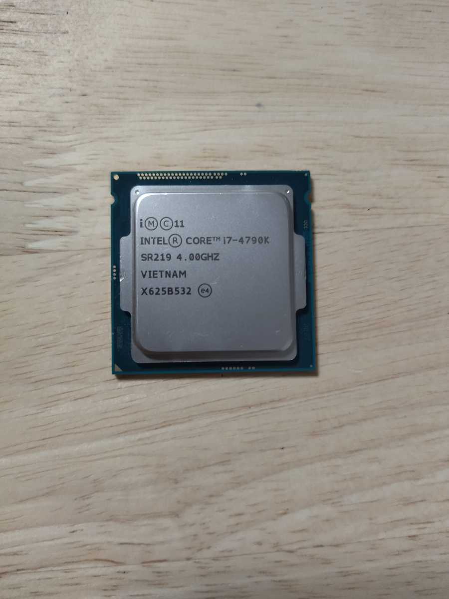 Intel CORE i7-4790K CPU SR219 4.00GHz ジャンク