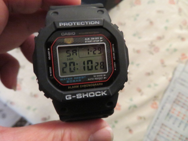CASIO G-SHOCK DW-5000-1JF 箱 説明書付き DW-5000C復刻モデル カシオ