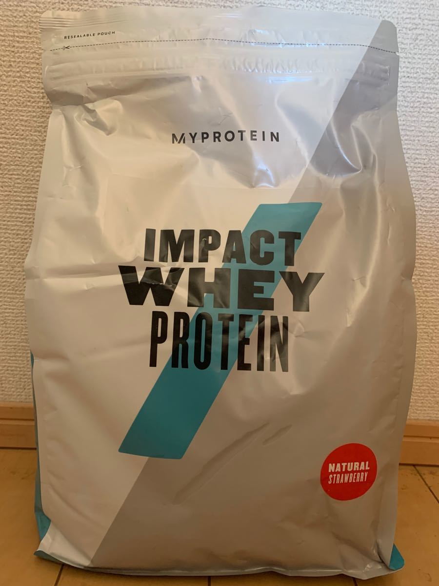 マイプロテイン ホエイプロテイン 2.5kg ナチュラルストロベリー味 MYPROTEIN