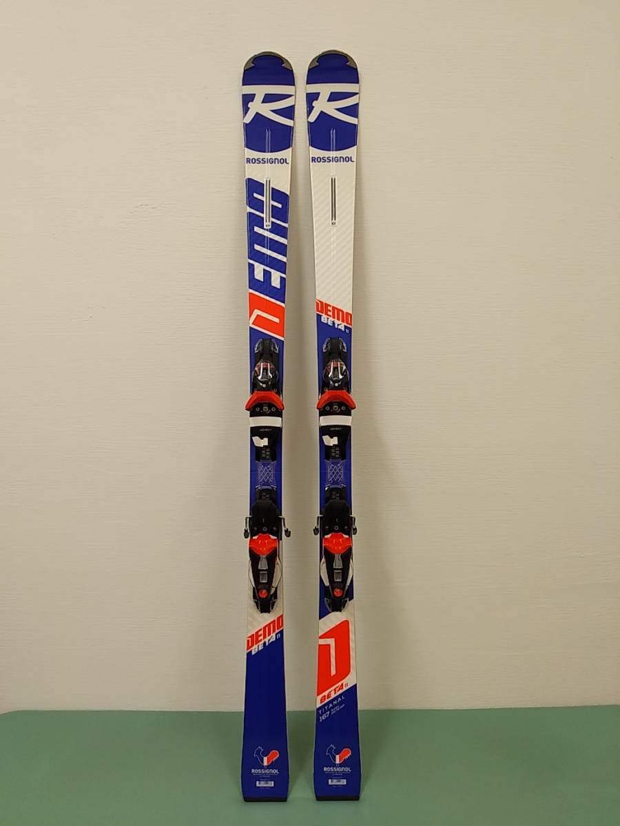 ロシニョール ROSSIGNOL デモベータ DEMO BETA TI 167cm 美品です www